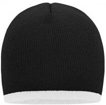 Myrtle Beach Beanie mit Kontraststreifen MB 7584