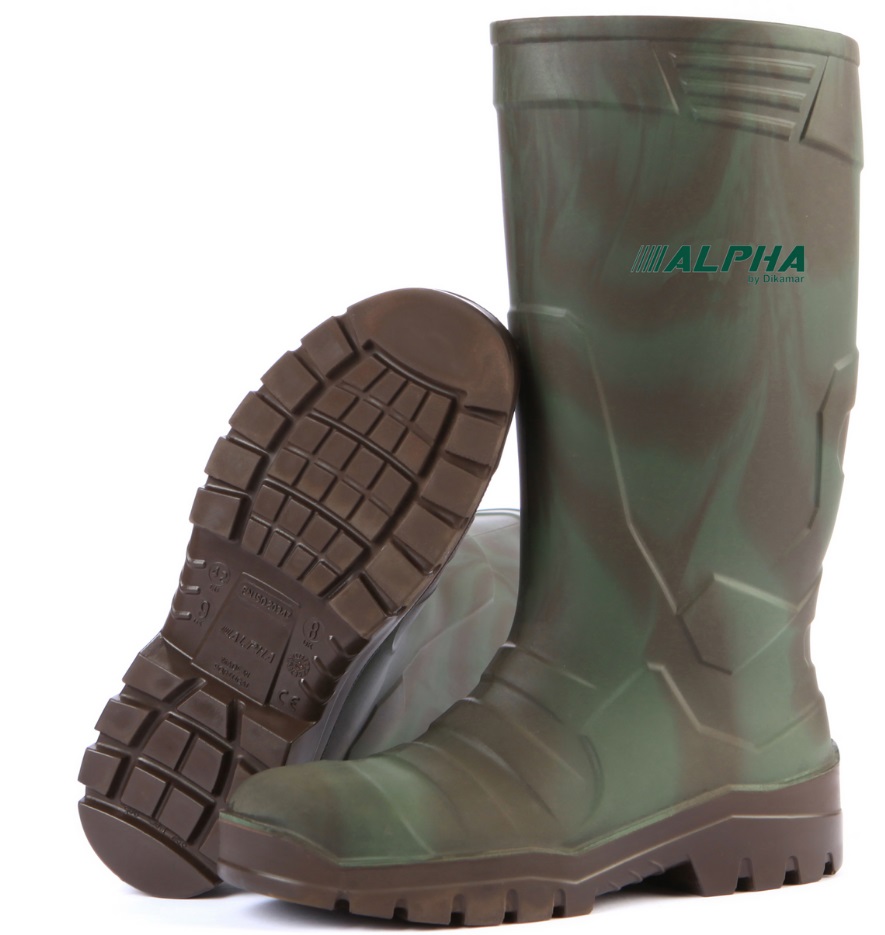 Dikamar® PU-Stiefel ALPHA®CAMOUFLAGE O4, CI, SR