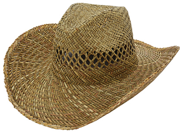 Stroh-Hut mit breiter Krempe  C2035