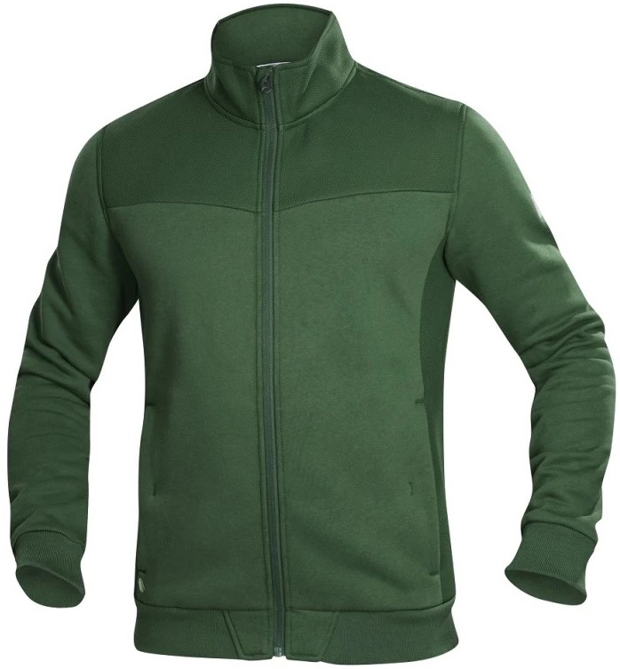 AD M007 Sweatjacke mit Strickeinsätzen 