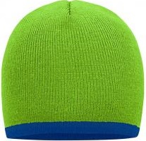 Myrtle Beach Beanie mit Kontraststreifen MB 7584