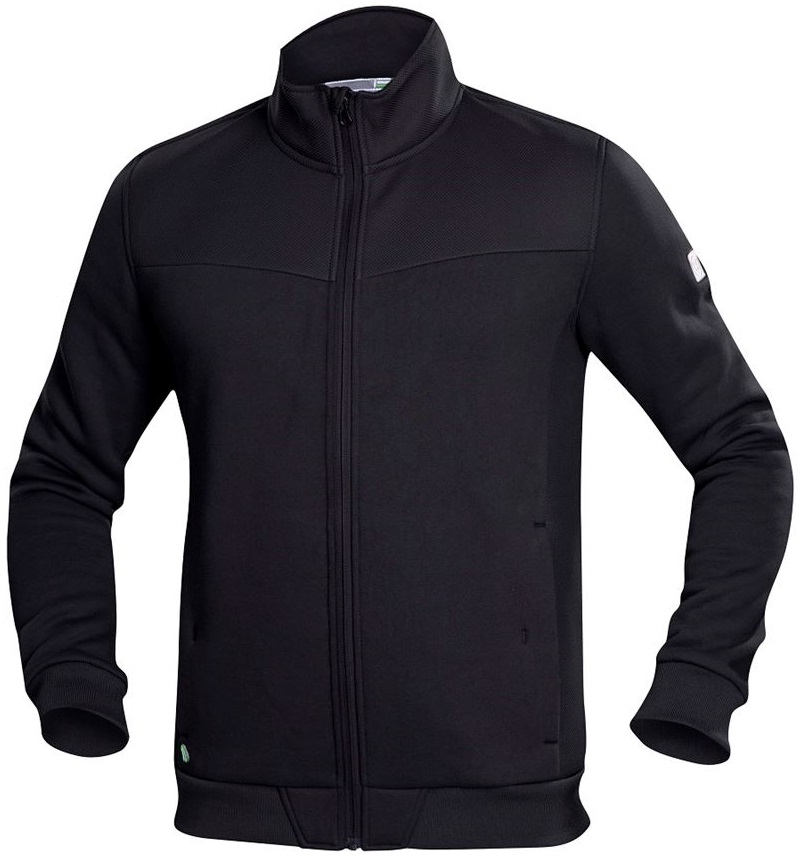 AD M007 Sweatjacke mit Strickeinsätzen 